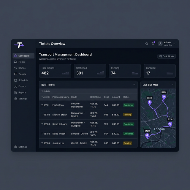 TMS Dashboard